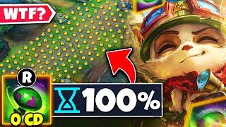 Teemo, but I have 100% CDR and cover the entire map in mushrooms! (MINEFIELD OF DOOM)