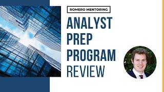 Romero Mentoring Review - Analyst Prep Program - Matt Olson