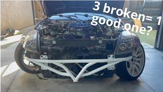 Building a Bash Bar for my 350z drift car.