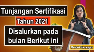 Jadwal pencairan tunjangan sertifikasi guru TPG tahun 2021 triwulan 1, triwulan 2, triwulan 3 dan 4