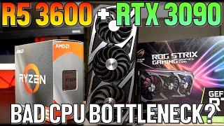 Does A Ryzen 5 3600 Bottleneck an RTX 3080/3090? - Should You Upgrade Your CPU For 1080P Gaming?