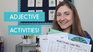 5 Fun Activities for Teaching Adjectives in the Primary Grades