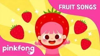 Strawberry - Very Berry Strawberry | Fruit Songs | Pinkfong Songs for Children