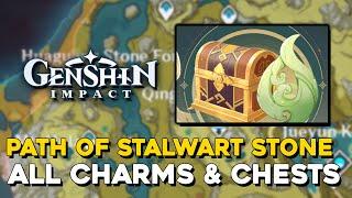 Genshin Impact All Moonchase Charms & Mystmoon Chest Locations (Path Of Stalwart Stone 100%)