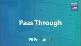 Weintek EasyBuilder Pro tutorial - 38.Pass through