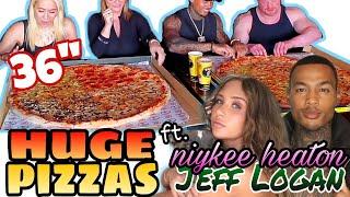 GIANT PIZZA. NIYKEE HEATON, MIKI SUDO, JEFF LOGAN, NICK WEHRY | TEAM PIZZA MASSIVE CHALLENGE