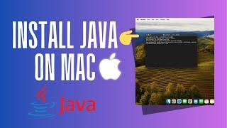 How to Install Java on Mac M1 / M2 / M3 | Install Java JDK on macOS (2024)