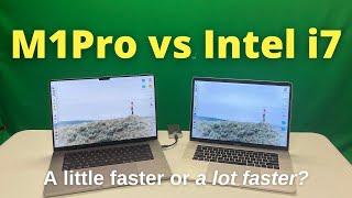 MacBook Pro M1Pro vs Intel i7