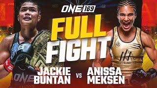 Jackie Buntan vs. Anissa Meksen | ONE 169 Full Fight