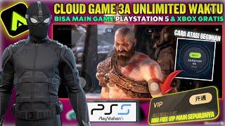 Cloud Game 3A Gratis VIP, Bisa Main Semua Game, Ada Game Playstation 5 Dan Unlimited Time