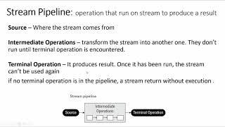 Topic 26 - Streams  - OCP Java SE 11 Developer Exam Course 1Z0-819