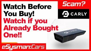 Watch This Video Before Buying a Carly OBD2 Reader!