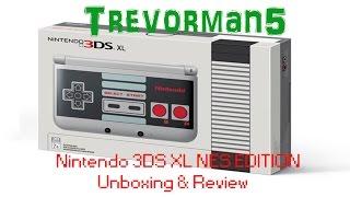 Nintendo 3DS XL NES Edition Unboxing & Review