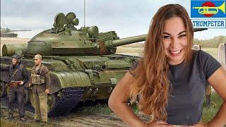 ТАНК Т-62М. 20 минут и ты научишься классно красить модели танков.