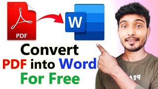 How to convert pdf to word | pdf ko word me kaise convert kare | pdf to word converter