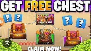 get these chests for free! | clash of clans rewards #hammerjam #clashofclans