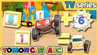 Learn how to add numbers through color balls from artillery | Tomoncar ABC Ep26 TV Series