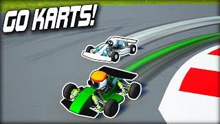 We Raced Super Fast Go Karts with Tiny Wheels! (Main Assembly Gameplay)