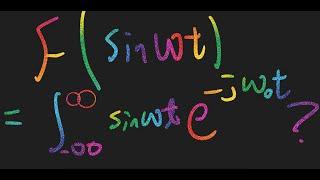 Fourier transformation of Sine function