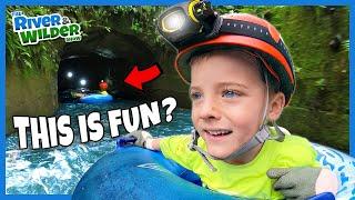 CRAZY FUN Tubing in Tunnels in Hawaii |  Adventure Travel with Kids