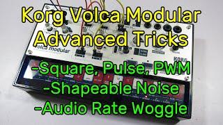 Volca Modular - How To Make Square Wave PWM Noise - Advanced Tips & Tricks