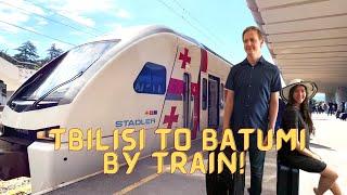 Our Georgian Seaside Vacation - Taking the train from Tbilisi to Batumi
