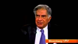 BloombergUTV Exclusive: Interview With Ratan Tata, Chairman, Tata Sons