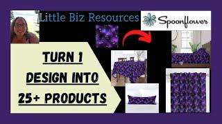 Print on Demand - Getting Started With Spoonflower