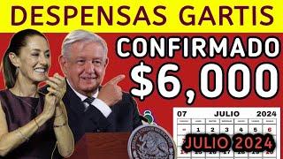 AMLO TE MANDA GRAN REGALO, UNA DESPENSA SURTIDA, PENSIÓN BIENESTAR DE LOS ADULTOS MAYORES