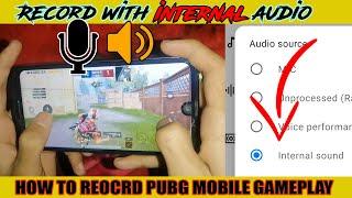 How to Record Pubg Mobile internal audio | Best Screen Recorder For PUBG MOBILE in 2021
