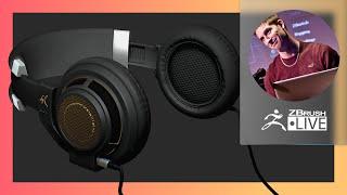 How It’s Made: Designing Headphones in ZBrush 2021.6.6 – Pixologic Paul Gaboury