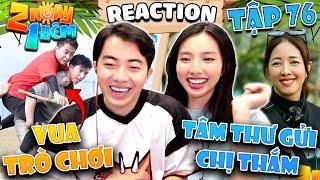 Cris Phan và Hoa Hậu Thuỳ Tiên gửi tâm thư đến chị Thắm trong Reaction 2 Ngày 1 Đêm tập 76