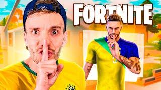 BRANCOALA E NEYMAR NO FORTNITE #shorts