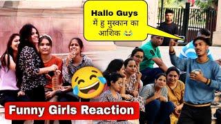 Best Reaction Prank On Girls Epic Reaction Funny Dialogue Risky Safar