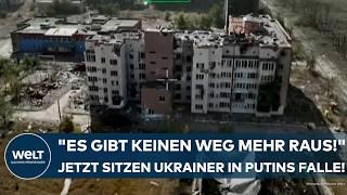 UKRAINE-KRIEG: Putin erobert Festung! "Gibt keinen Weg raus!" Jetzt sitzen sie in der Russen-Falle