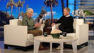 Animal Rights Icon Jane Goodall Visits Ellen for the First Time