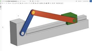 Build the Perfect Crank-Slider Mechanism with Onshape and Revolute Mates!