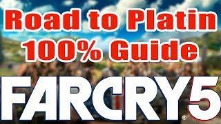 Far Cry 5 Guide - Road to Platin - 100% Guide Far Cry 5 - Alle Trophäen - Alle Erfolge