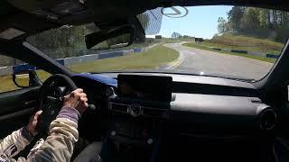 Scott Pruett Lexus RC F Track Edition Ride Along at Road Atlanta