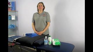 Setting up your couch for pre and post event massage
