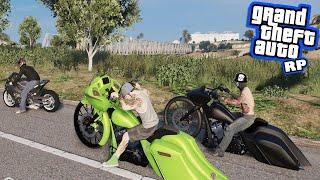 GTA RP - BIG WHEEL BAGGER MOTORCYCLE CRUISE