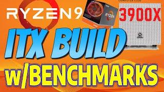 Ryzen 9 3900x  Mini iTX Complete Build 2020 + Benchmarks