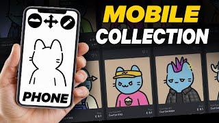 How to create a NFT collection on a phone for FREE (iPhone/Android)