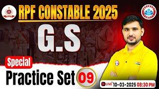 RPF Constable GS Classes 2025 | RPF Constable GS Practice Set #09 | RPF GK/GS MCQs By Parul Ma'am