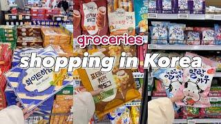 shopping in korea vlog  supermarket food with prices  cheap or expensive?