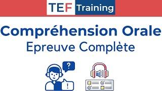 (ANCIEN TEF / OLD TEF) TEF Compréhension Orale