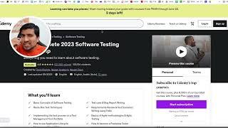 Top 5 Software Testing Courses | Software Testing Bootcamp