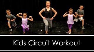 KIDS CIRCUIT WORKOUT (for PARENTS TOO)!
