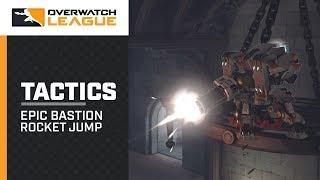 Bastion ROCKET JUMPS onto a chandelier! | Tactics