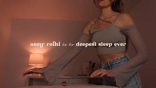 ASMR REIKI full body scan & chakra balancing for the deepest sleep ever | personal attention